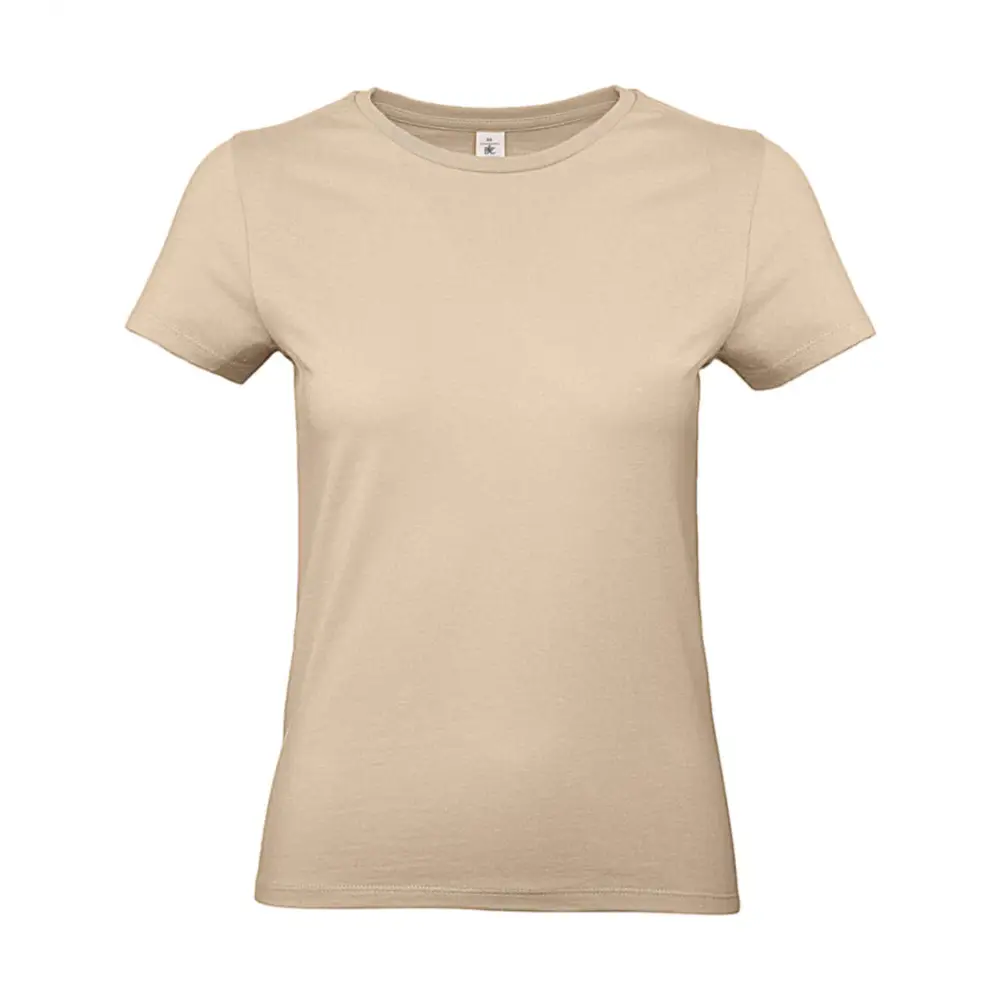B&C #E190 /women T-Shirt - Sand / XS