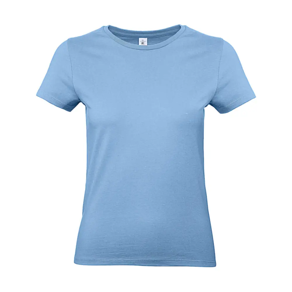 B&C #E190 /women T-Shirt - sky blue / XS