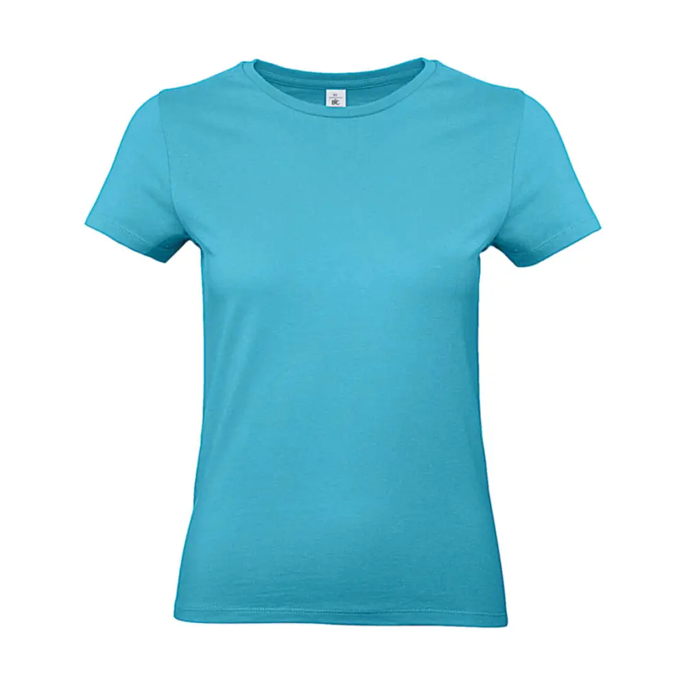B&C #E190 /women T-Shirt - Swimming Pool / XS