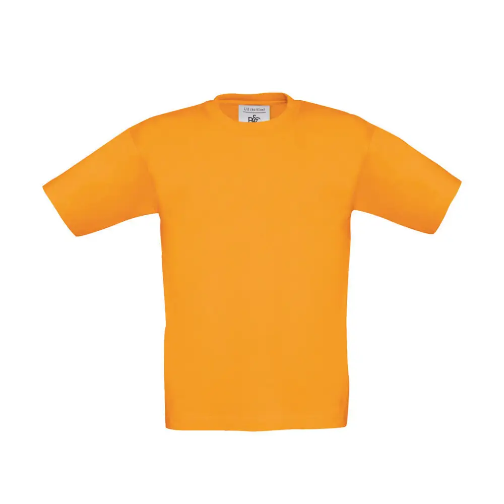 B&C Exact 150/kids T-Shirt - Apricot / 3/4 (98/104)