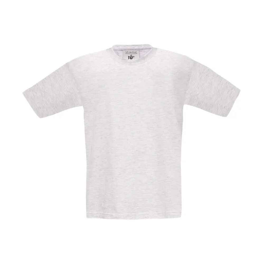 B&C Exact 150/kids T-Shirt - Ash / 3/4 (98/104)