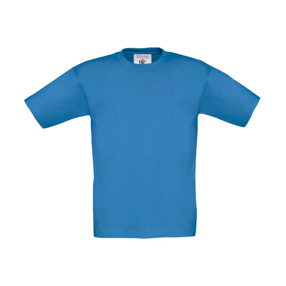 B&C Exact 150/kids T-Shirt - Azure / 3/4 (98/104)