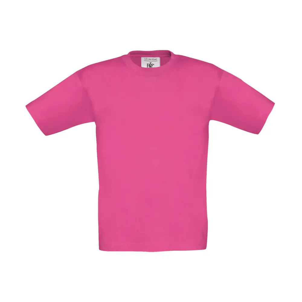 B&C Exact 150/kids T-Shirt - Fuchsia / 3/4 (98/104)