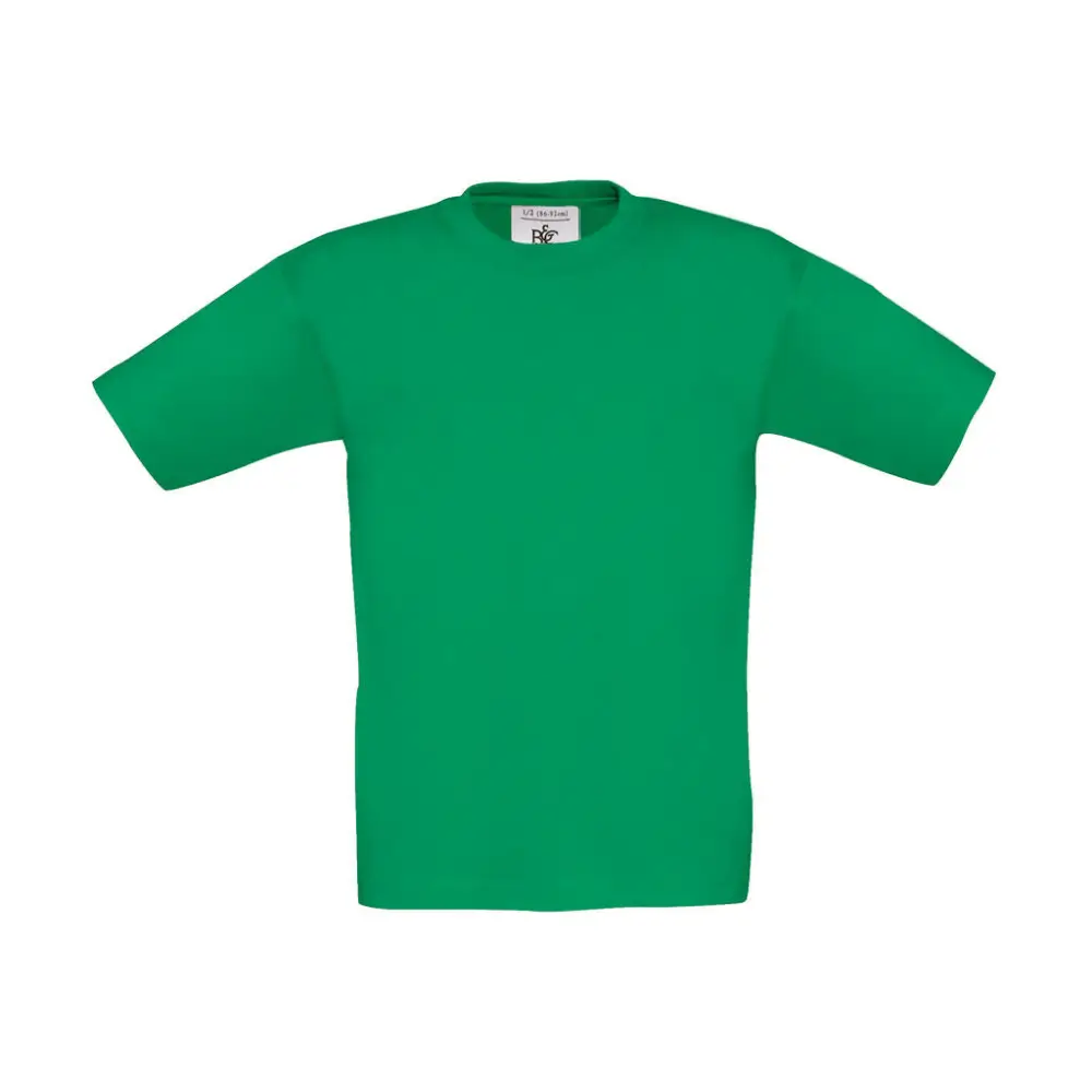 B&C Exact 150/kids T-Shirt - Kelly Green / 3/4 (98/104)