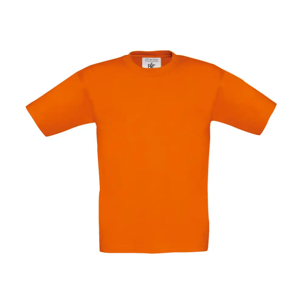 B&C Exact 150/kids T-Shirt - Orange / 1/2 (86/92)
