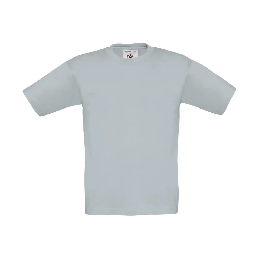 B&C Exact 190/kids T-Shirt - Pacific Grey / 3/4 (98/104)