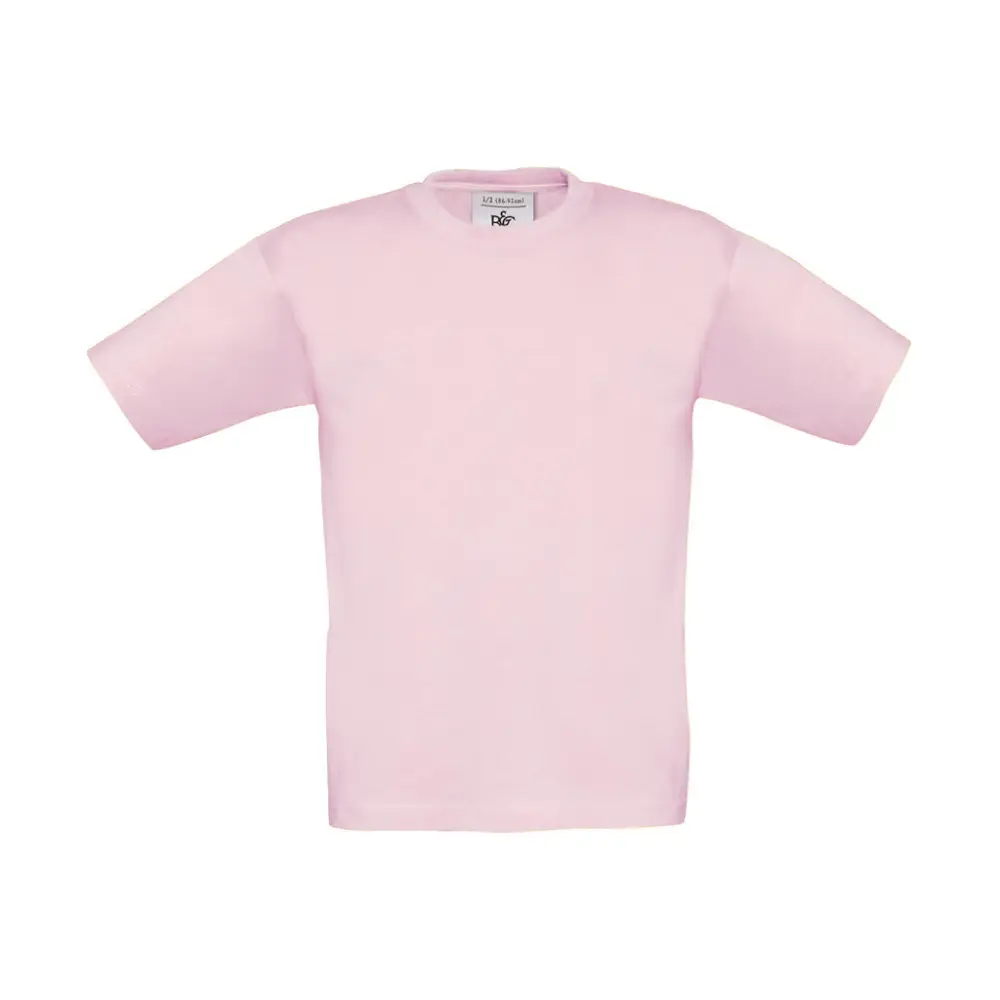 B&C Exact 190/kids T-Shirt - Pink Sixties / 3/4 (98/104)
