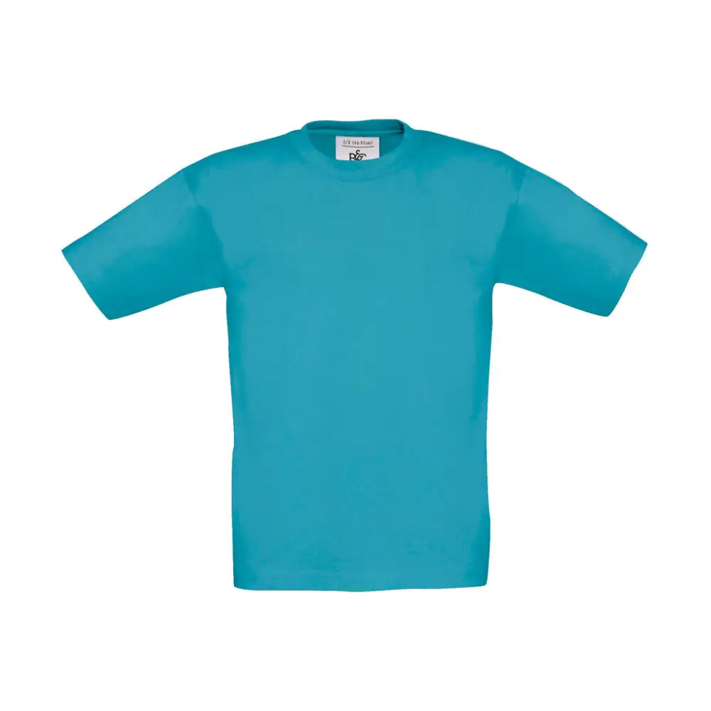 B&C Exact 190/kids T-Shirt - Swimming Pool / 3/4 (98/104)