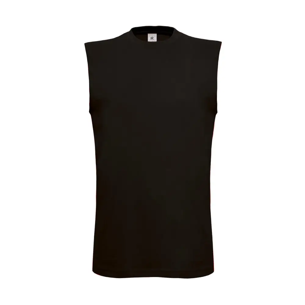 B&C Exact Move Sleeveless T-Shirt - Black / S