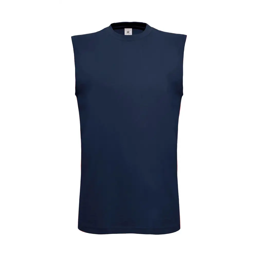 B&C Exact Move Sleeveless T-Shirt - Navy / S