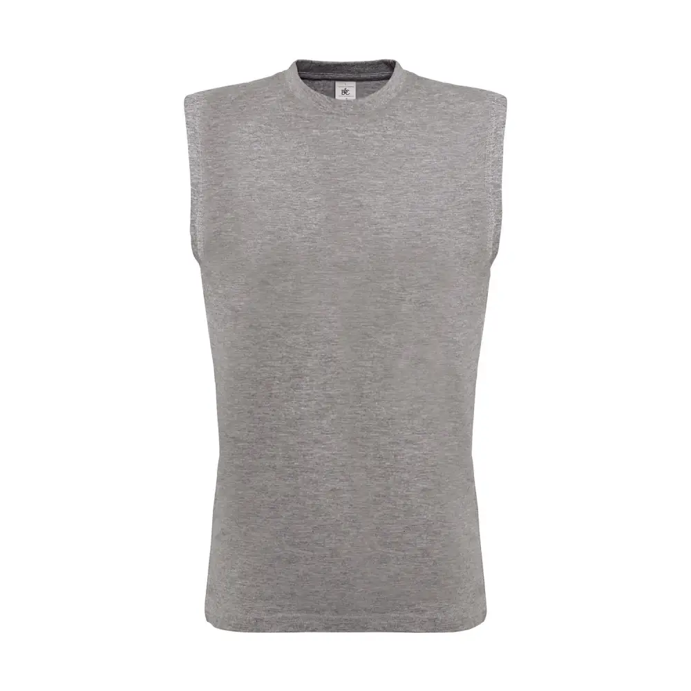 B&C Exact Move Sleeveless T-Shirt - Sport Grey / S
