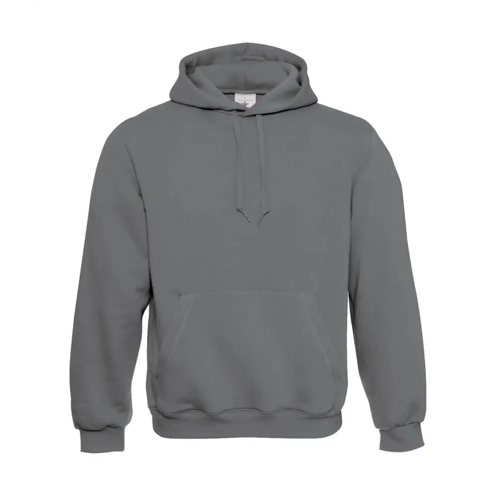 B&C Hooded Sweatshirt - Steel Grey / 2XS