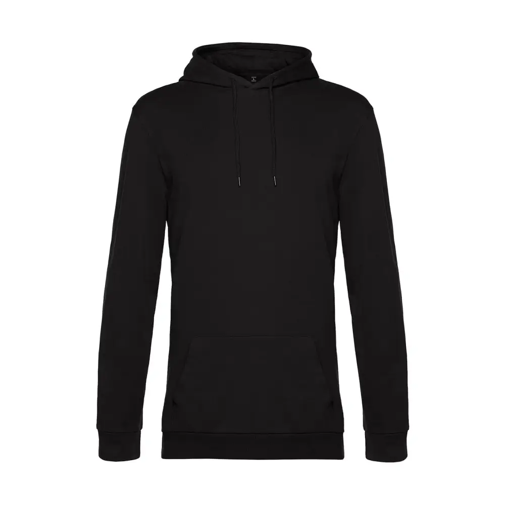 B&C #Hoodie French Terry - Black Pure / XS