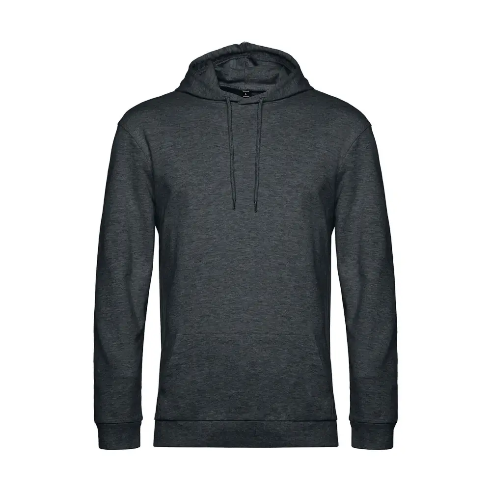 B&C #Hoodie French Terry - Heather Asphalt / XS