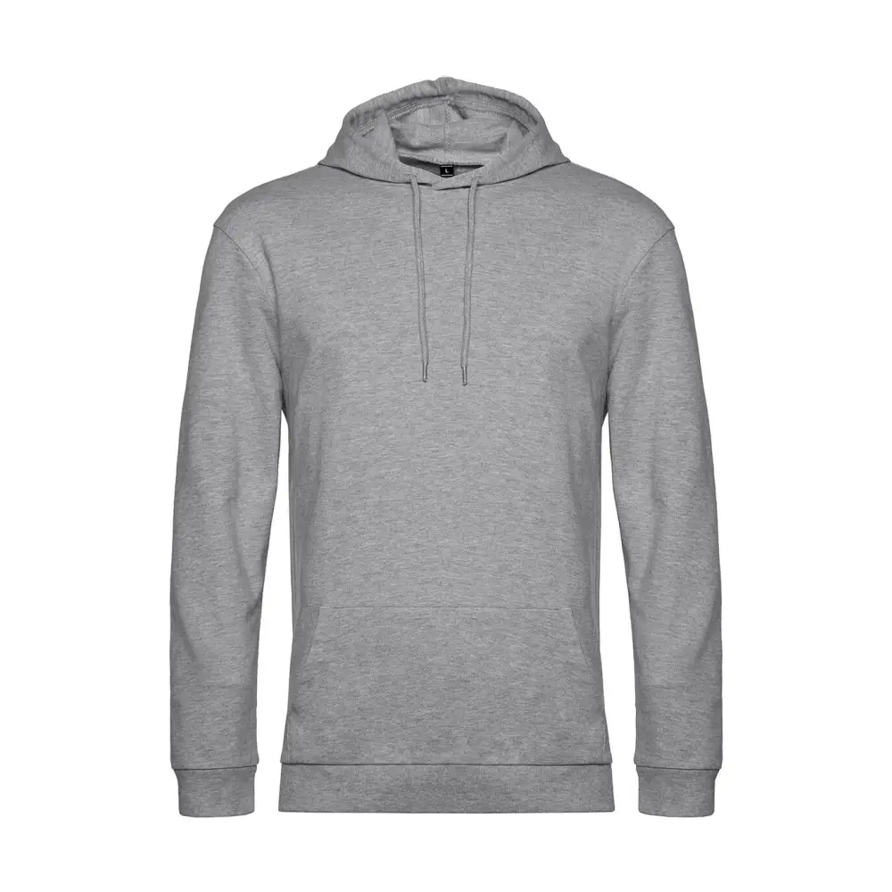 B&C #Hoodie French Terry - Heather Grey / XS