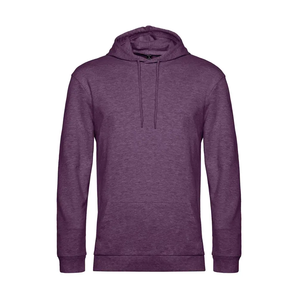 B&C #Hoodie French Terry - Heather Purple / XS