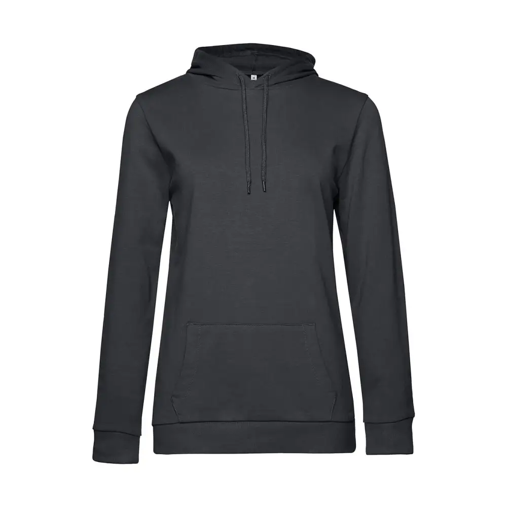 B&C #Hoodie /women French Terry - Asphalt / XS