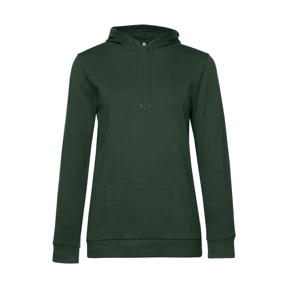 B&C #Hoodie /women French Terry - Forest Green / XS