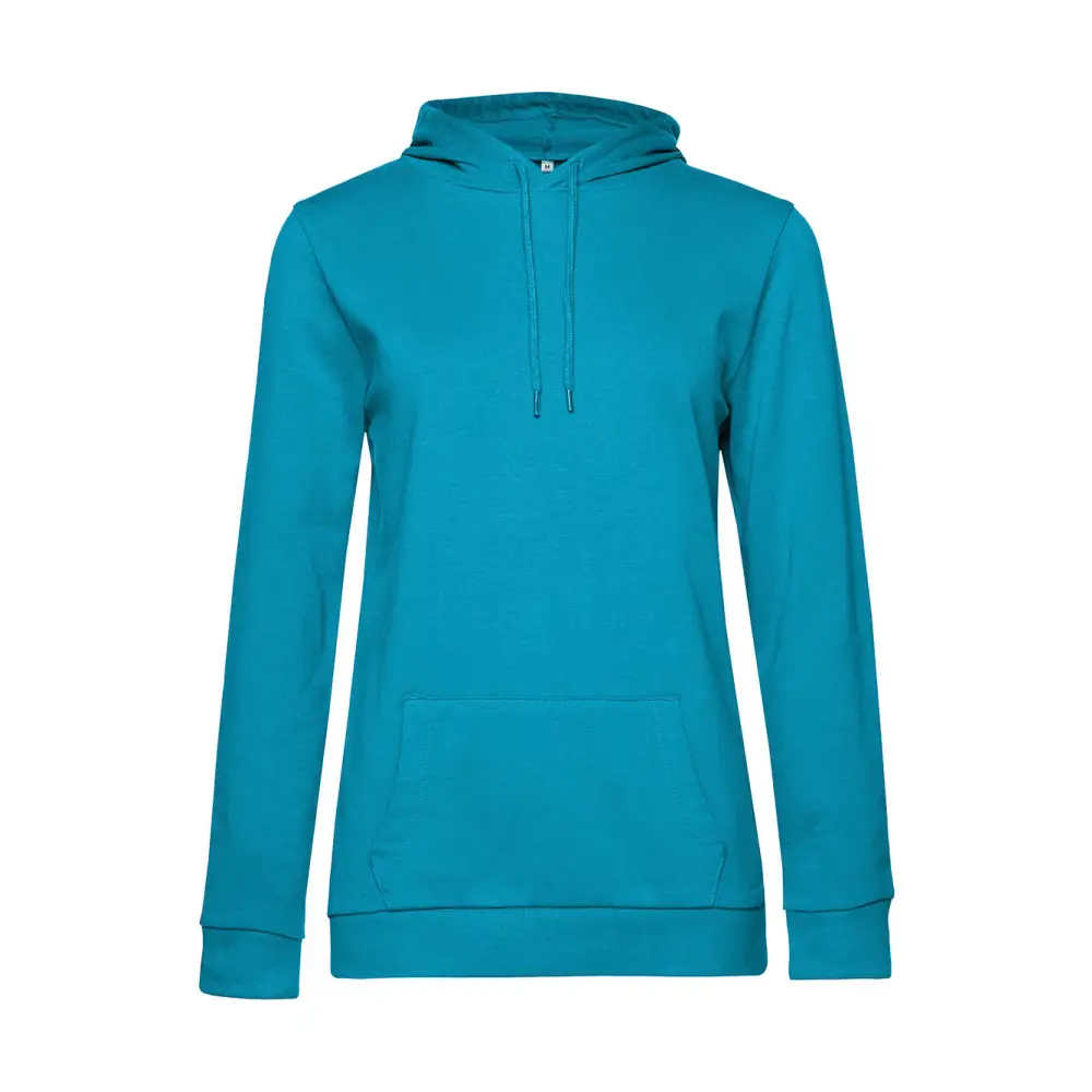 B&C #Hoodie /women French Terry - Hawaiian Blue / XS