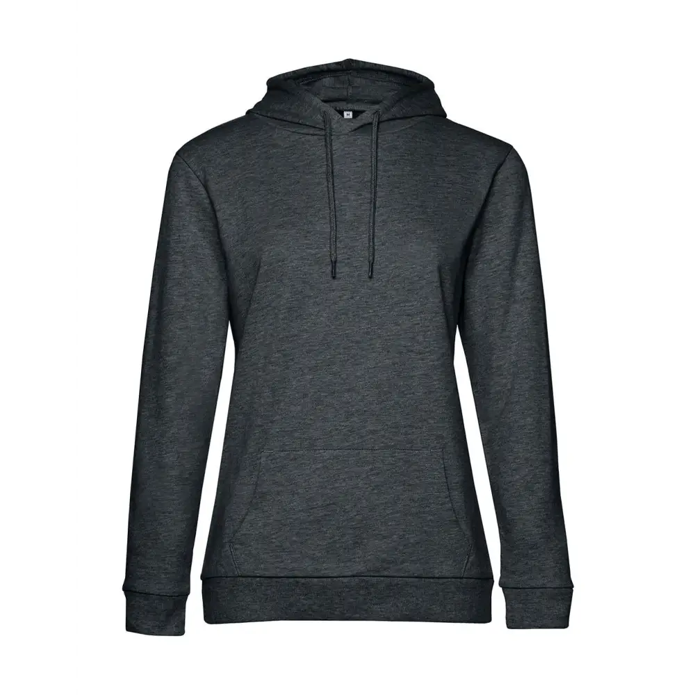 B&C #Hoodie /women French Terry - Heather Asphalt / XS