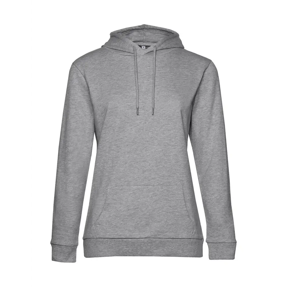 B&C #Hoodie /women French Terry - Heather Grey / XS