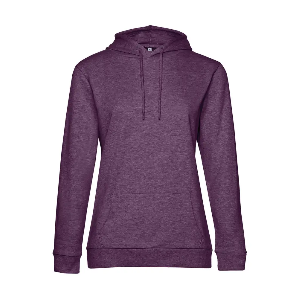 B&C #Hoodie /women French Terry - Heather Purple / XS