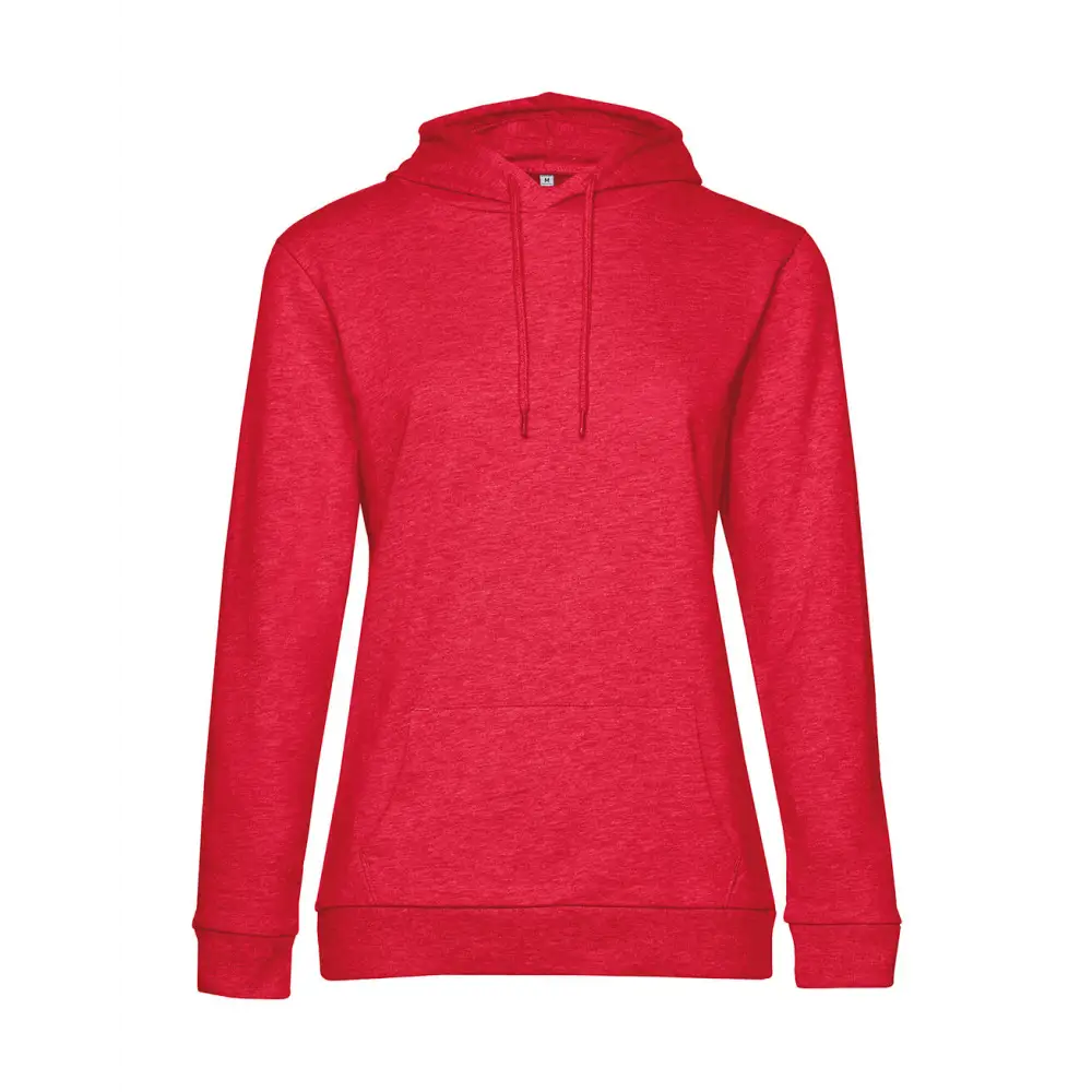 B&C #Hoodie /women French Terry - Heather Red / XS
