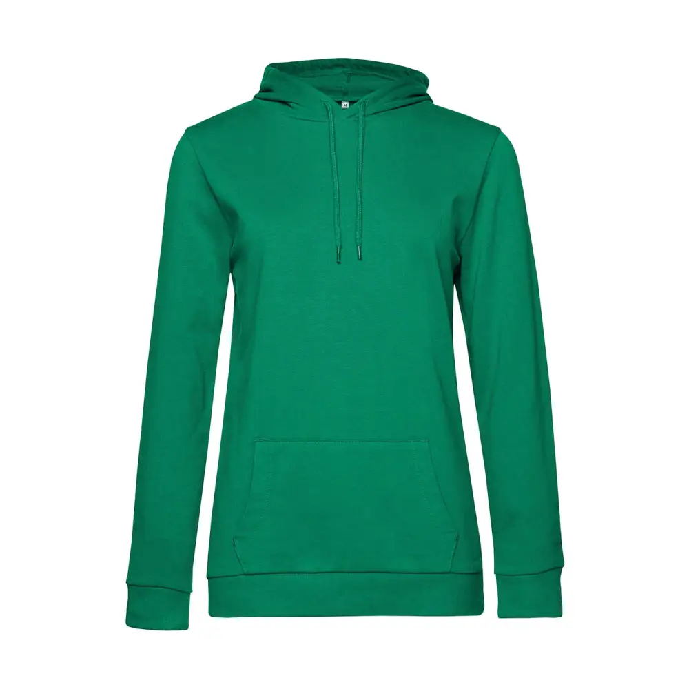 B&C #Hoodie /women French Terry - Kelly Green / XS
