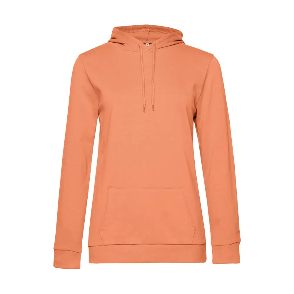 B&C #Hoodie /women French Terry - Melon Orange / XS