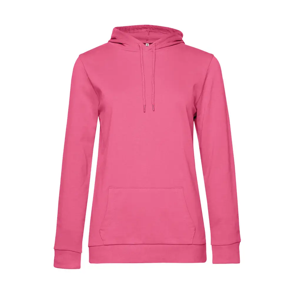 B&C #Hoodie /women French Terry - Pink Fizz / XS