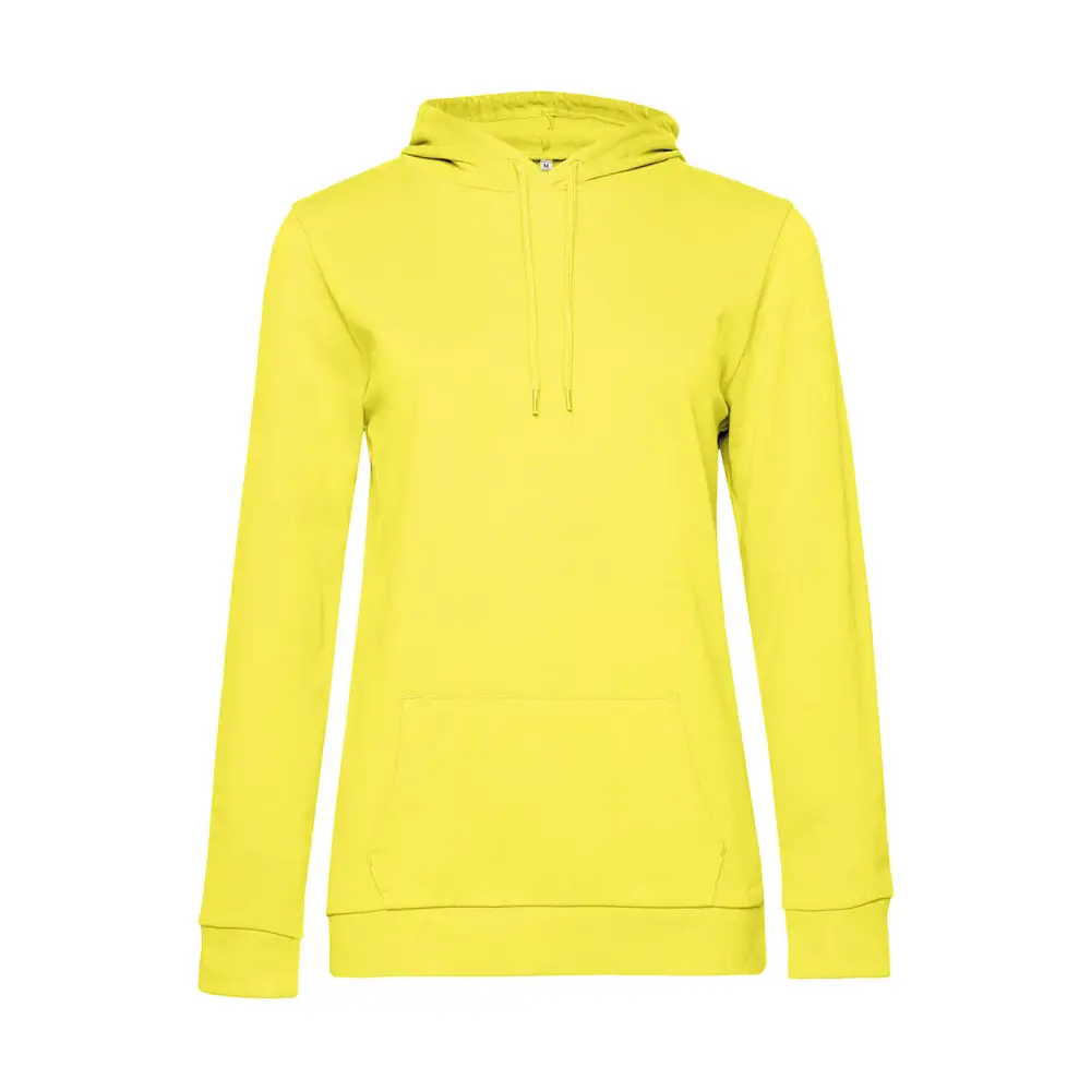 B&C #Hoodie /women French Terry - Solar Yellow / XS