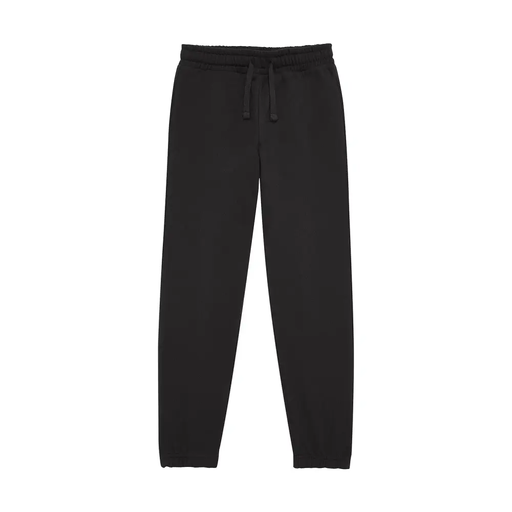 B&C ID.000 Sweatpant /kids - Black / 7/8 (122/128)
