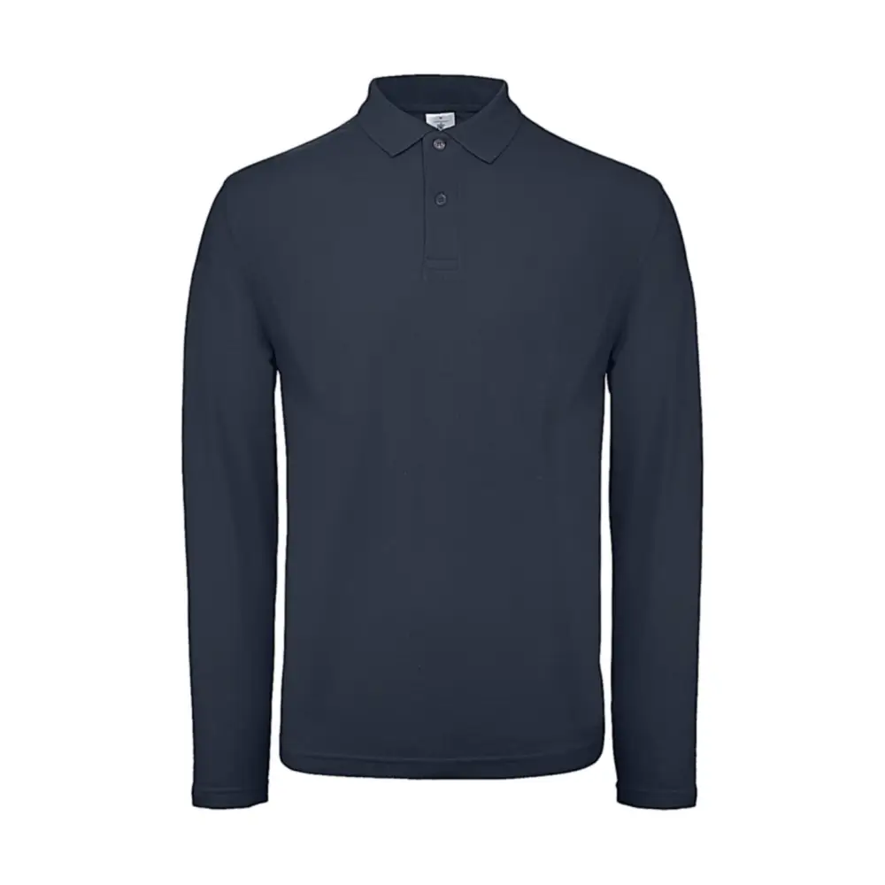 B&C ID.001 LSL Polo - Navy / XS