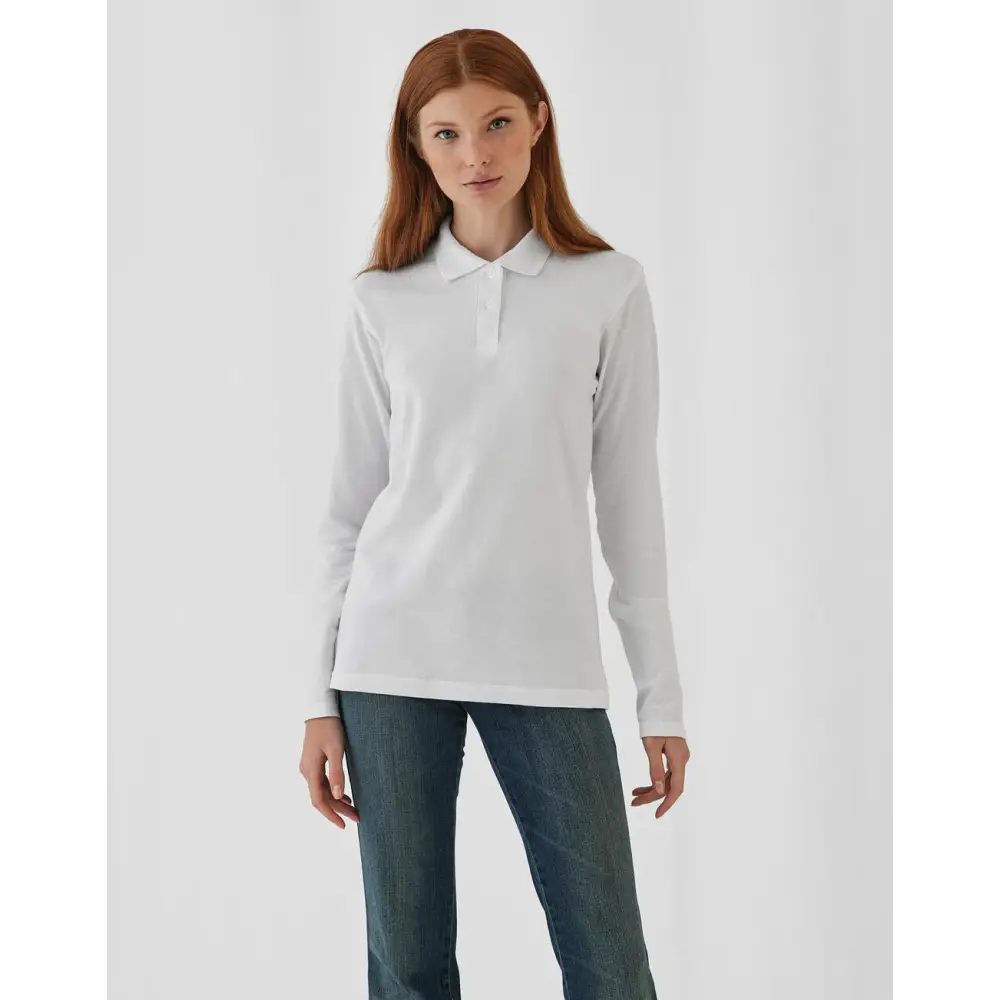 B&C ID.001 LSL /women Polo