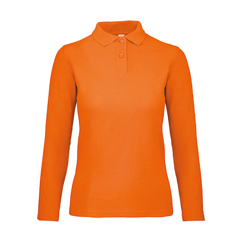 B&C ID.001 LSL /women Polo - Orange / XS