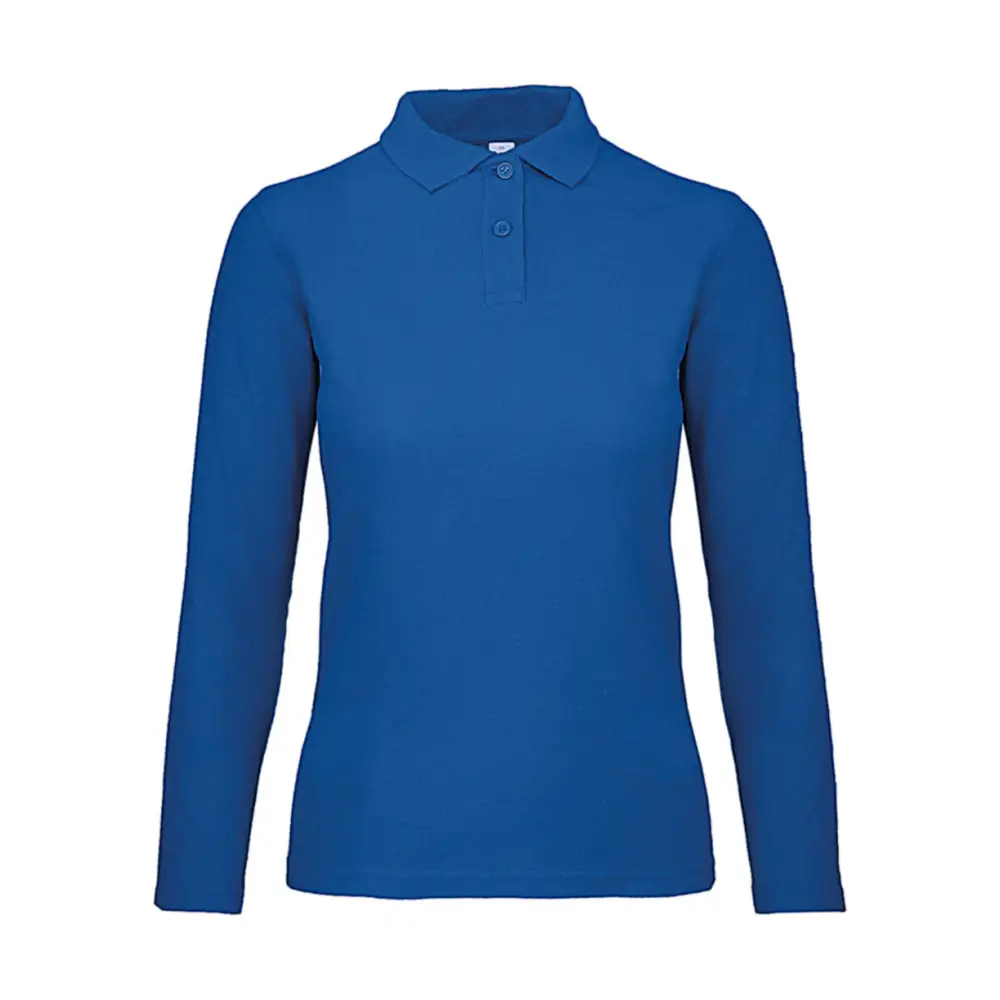 B&C ID.001 LSL /women Polo - Royal Blue / XS