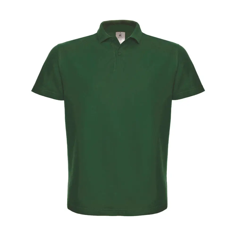 B&C ID.001 Piqué Polo Shirt - Bottle Green / XS