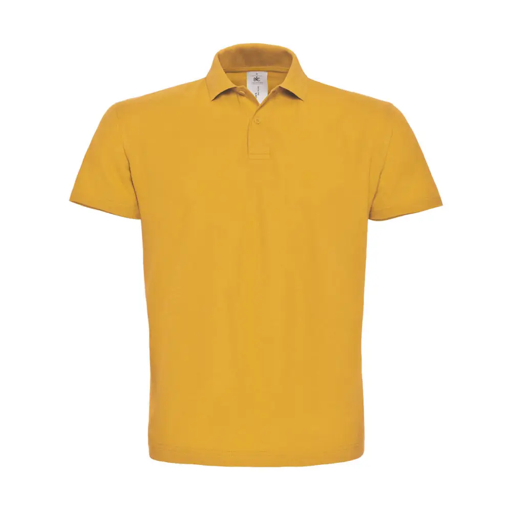 B&C ID.001 Piqué Polo Shirt - Chili Gold / XS