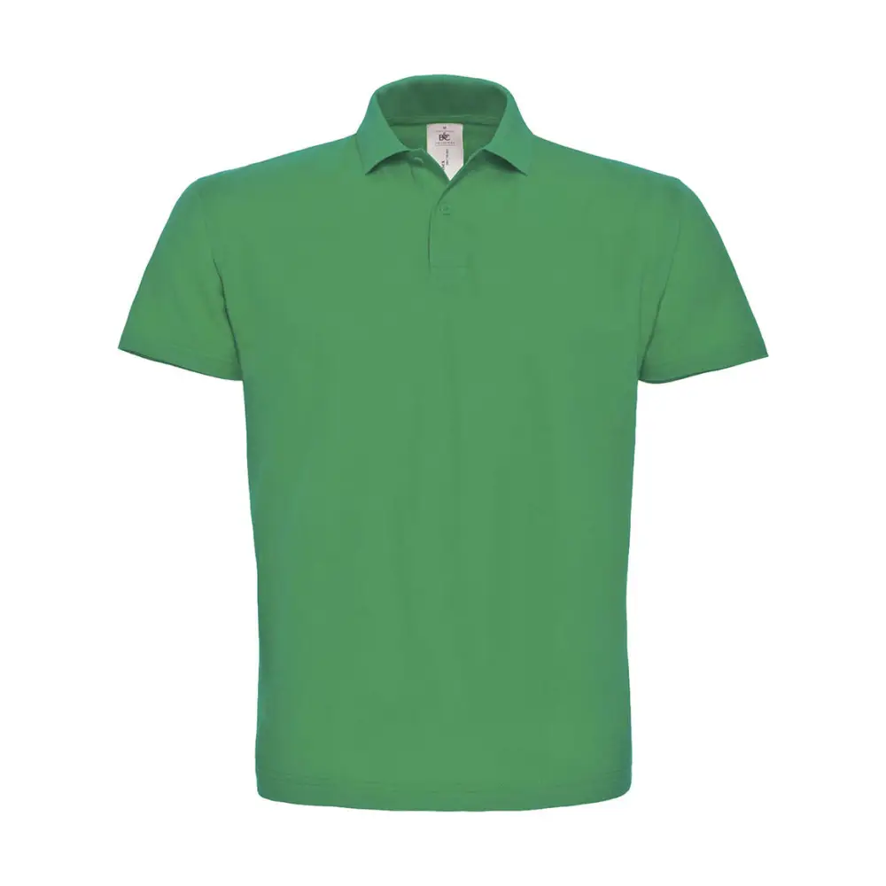 B&C ID.001 Piqué Polo Shirt - Kelly Green / XS
