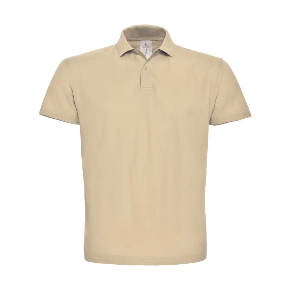 B&C ID.001 Piqué Polo Shirt - Sand / XS