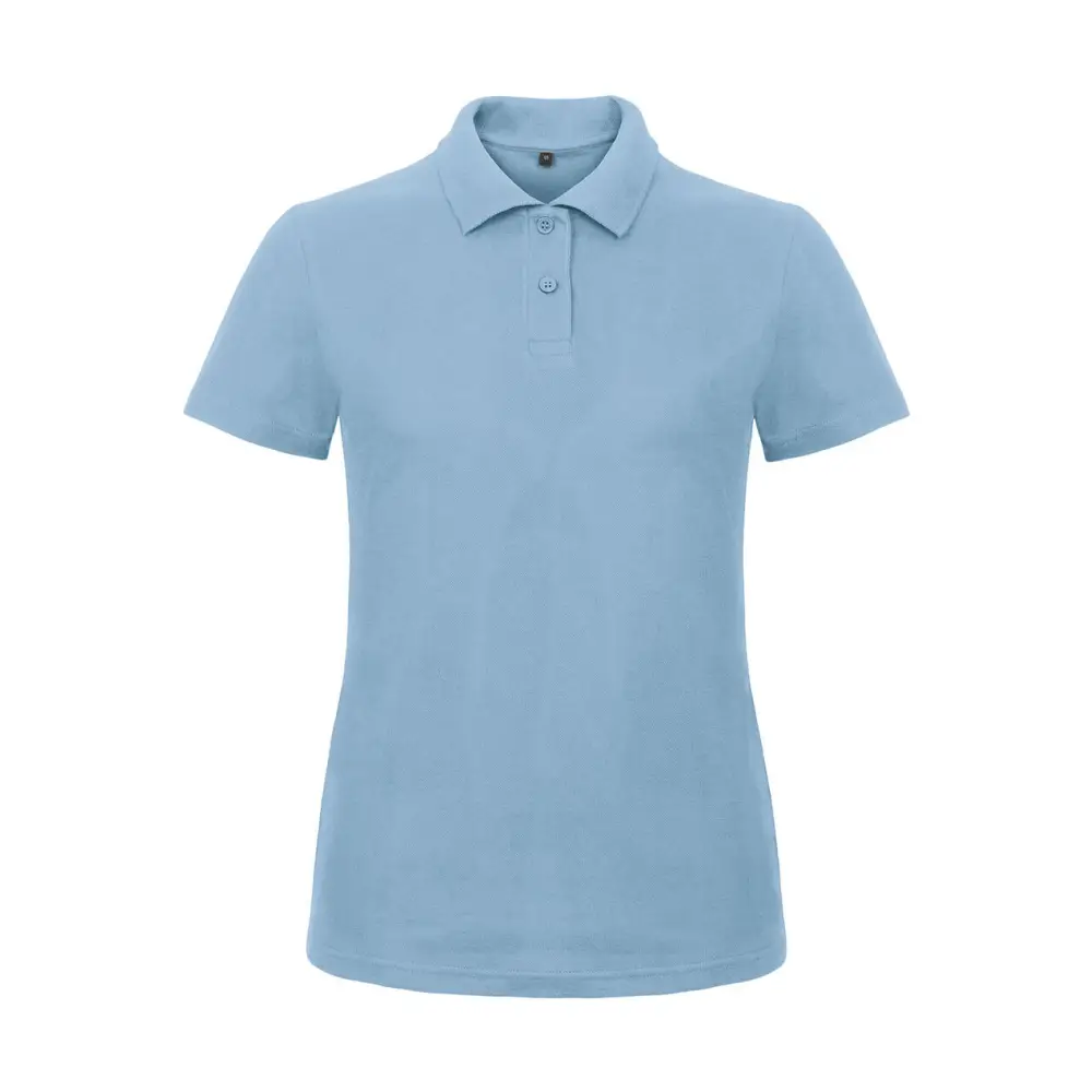B&C ID.001/women Piqué Polo Shirt - Light blue / XS