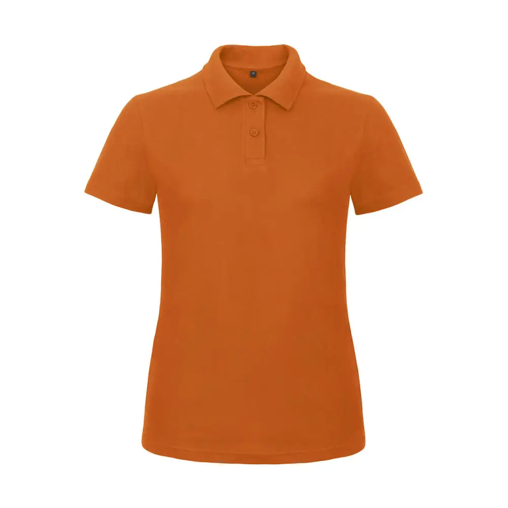 B&C ID.001/women Piqué Polo Shirt - Orange / XS
