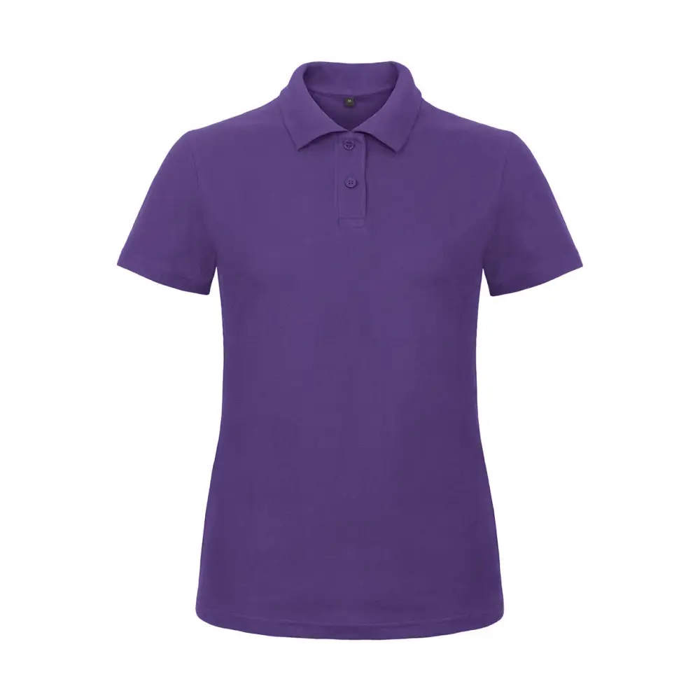 B&C ID.001/women Piqué Polo Shirt - Purple / XS