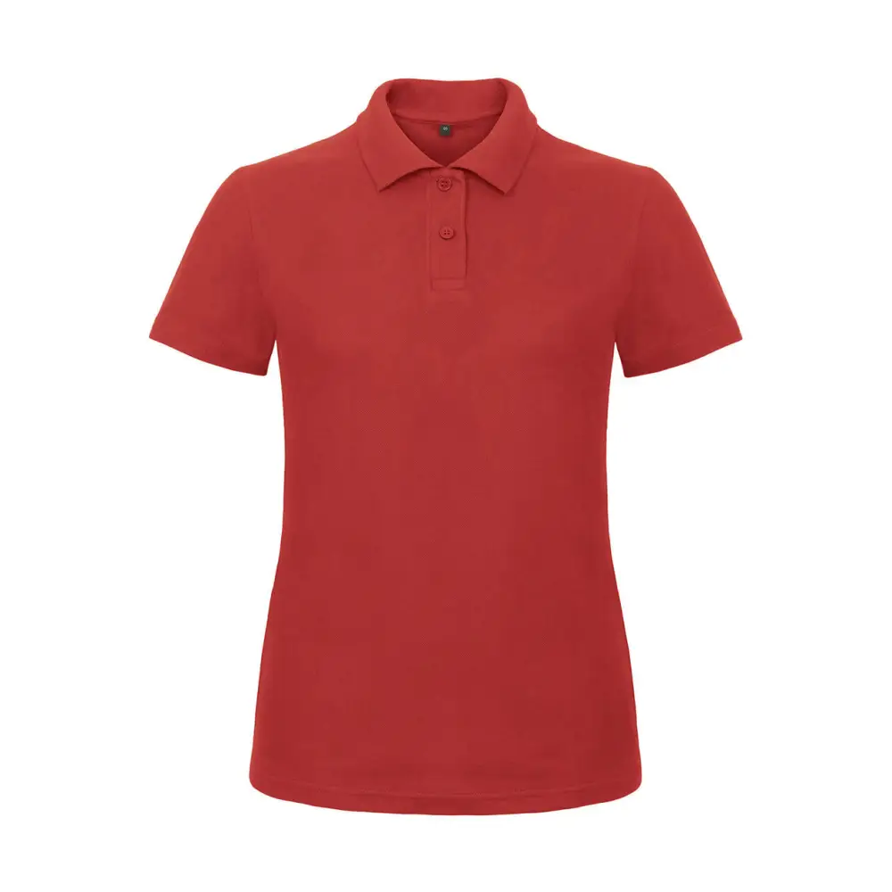 B&C ID.001/women Piqué Polo Shirt - Red / XS