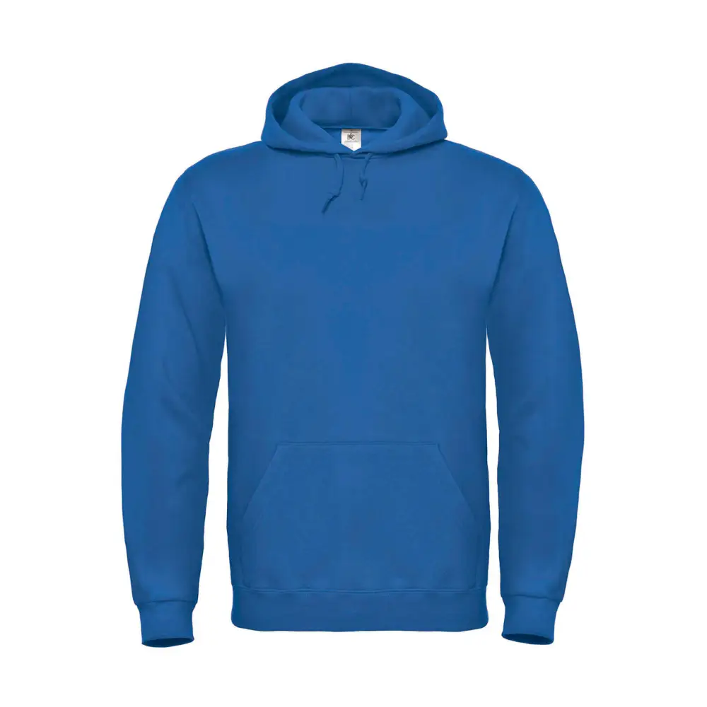 B&C ID.003 Cotton Rich Hooded Sweatshirt - Royal Blue / XS