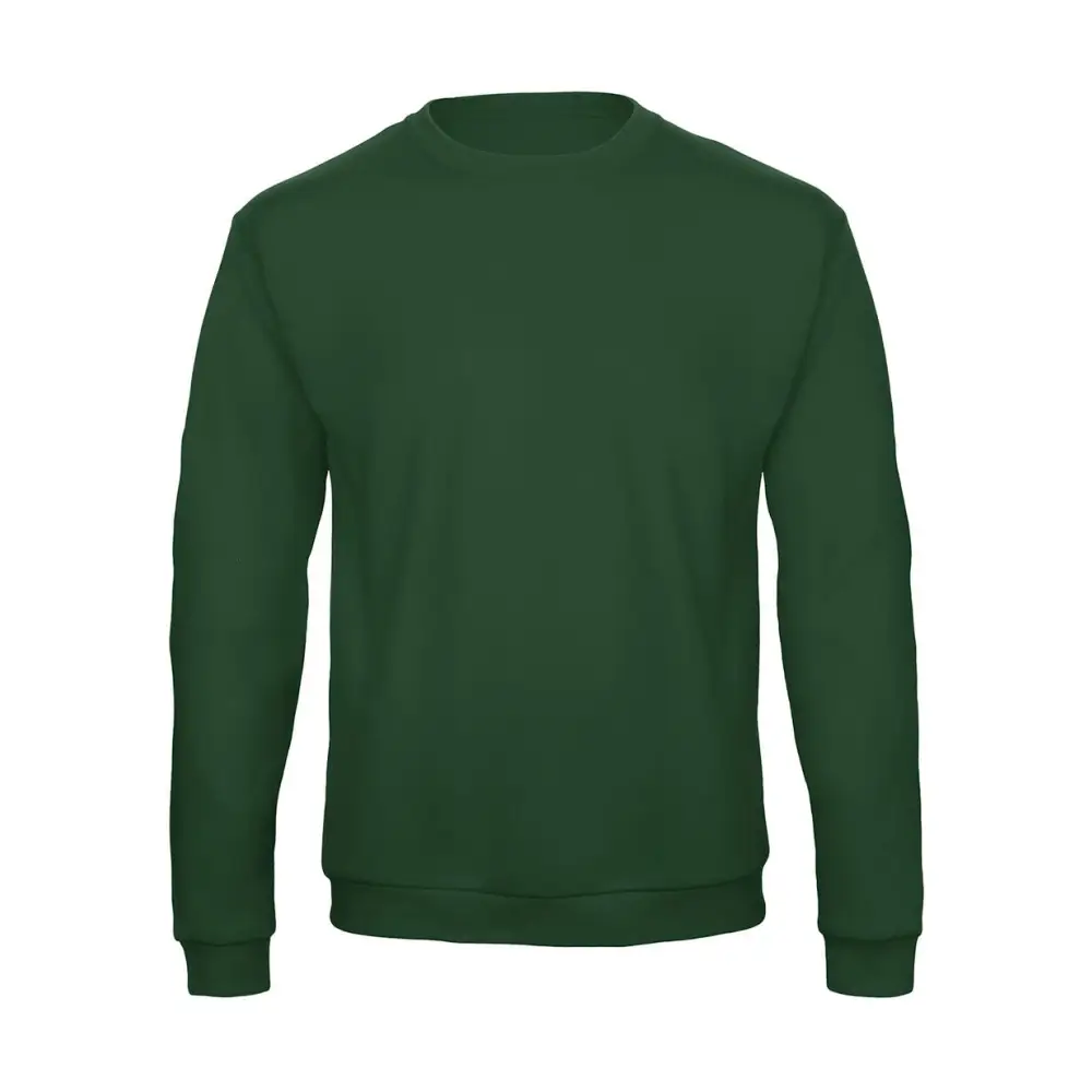 B&C ID.202 50/50 Sweatshirt Unisex - Bottle Green / XS