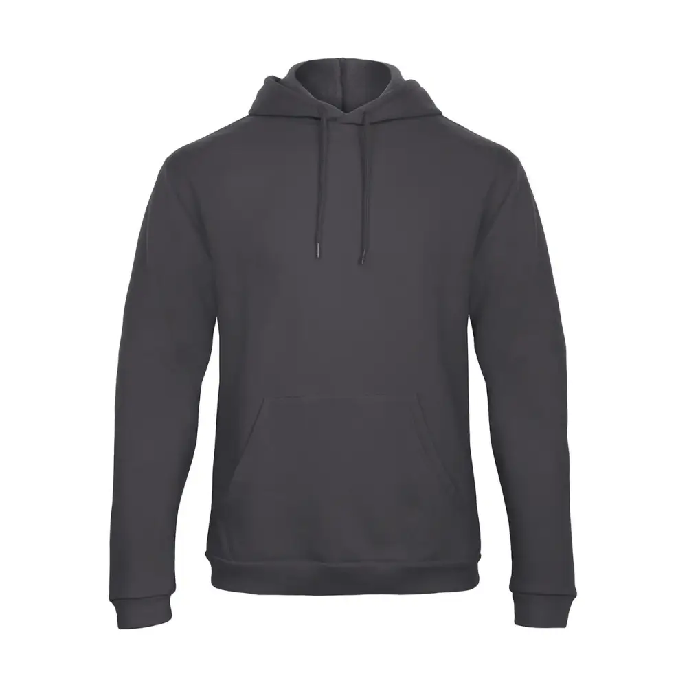 B&C ID.203 50/50 Hooded Sweatshirt Unisex - Anthracite / XS