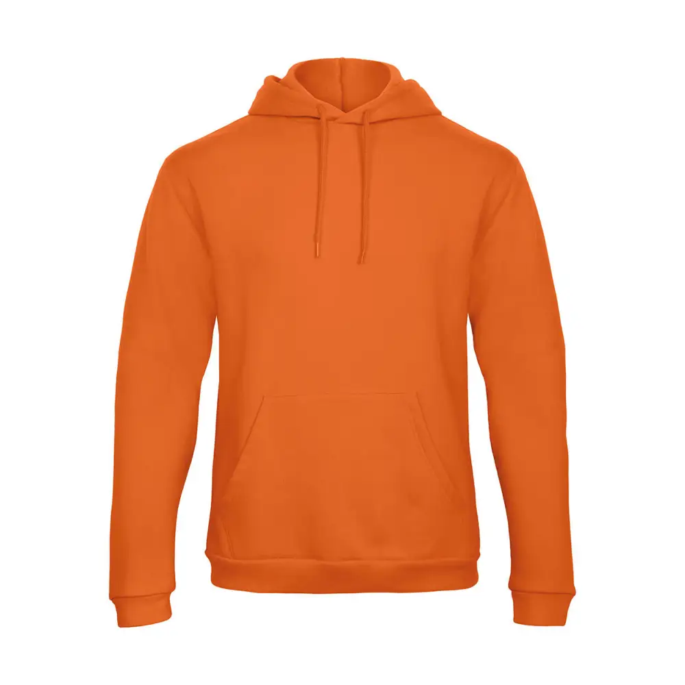 B&C ID.203 50/50 Hooded Sweatshirt Unisex - Pumpkin Orange / XS