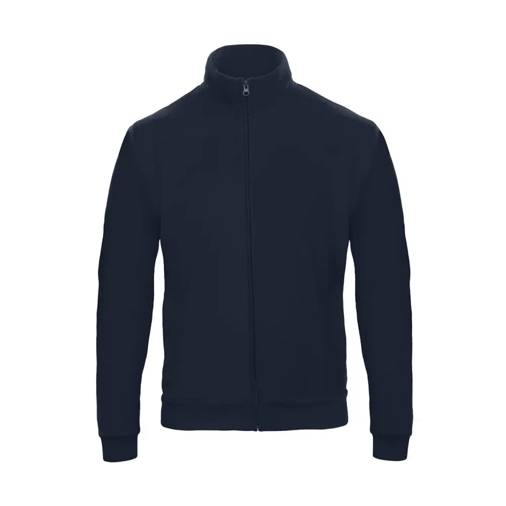 B&C ID.206 50/50 Full Zip Sweat Unisex - Navy / XS