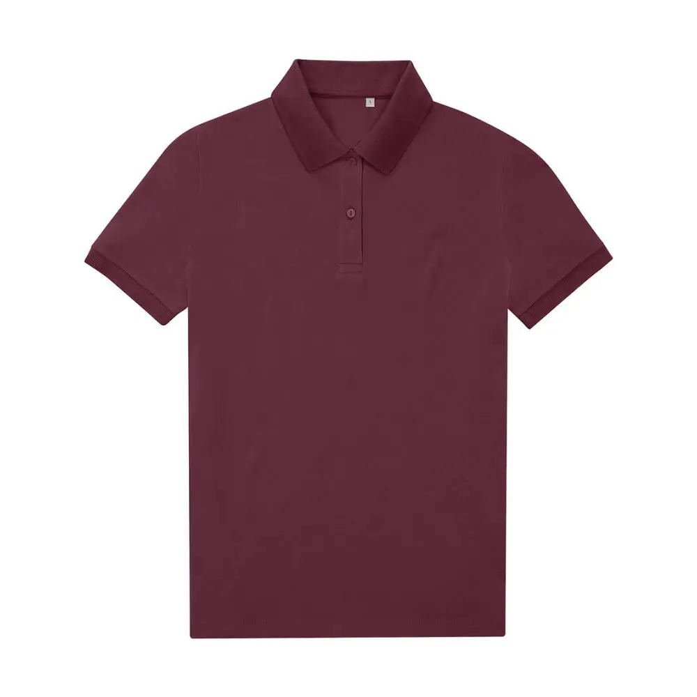 B&C My Eco Polo 65/35 /Women - Burgundy / XS